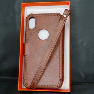 VANAVAGY Leather Flip Folio Shockproof iPhone11 Cover